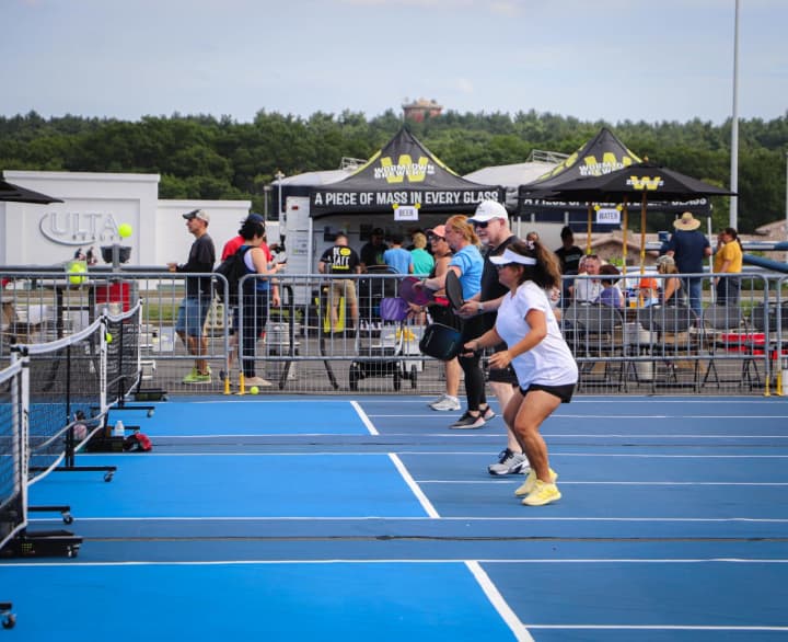 The first ever pickleball classic at Patriot Place was held from Friday, June 23 to Sunday, June 25