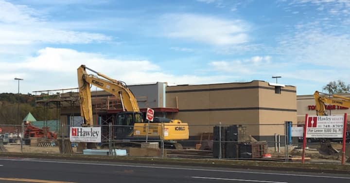 A new Starbucks is under construction at 67 Newtown Road in Danbury.