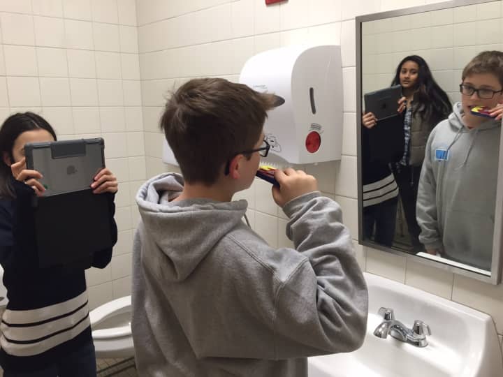Irvington Middle School seventh-graders will present their public service announcement projects at the fifth annual Irvington Middle School and Jacob Burns Film Center Movie Premiere on March 23.