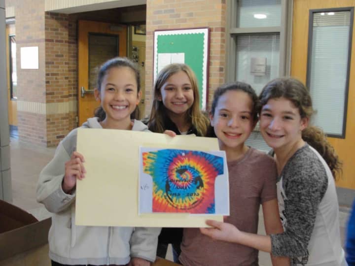 Irvington Middle School students celebrating Diversity and Acceptance Day.