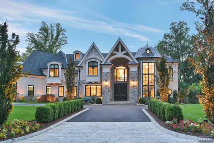 This Upper Saddle River home is listed at $5.488 million on Zillow.
