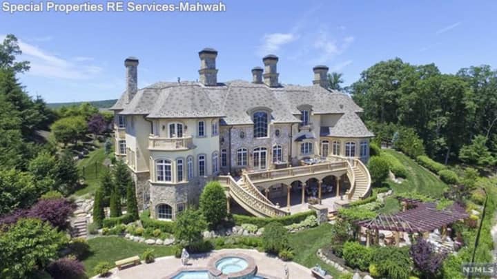 This Mahwah mansion is on the market.