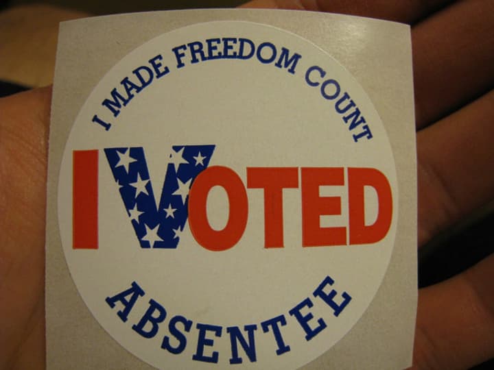 Absentee voting ballots will be available in Monroe until Nov. 5.