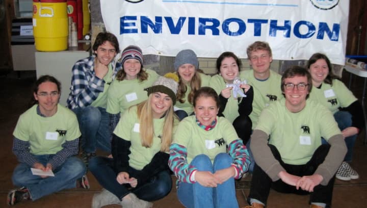 AP Environmental students from John Jay High School recently competed in the Hudson Valley Regional Envirothon.