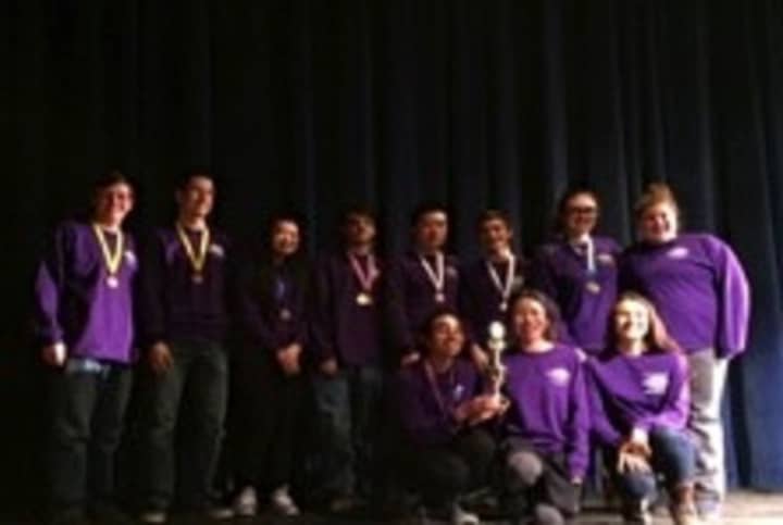 Students from John Jay High School recently placed fourth in the Science Olympiad out of 43 school participating. They will move on to the state competition in March.