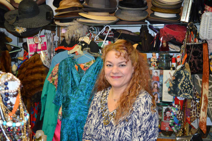 Jen Fleming owns Charisma 7 Antiques in downtown Pompton Lakes.