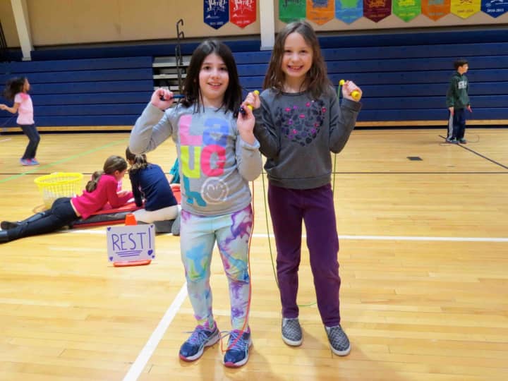 Students at Todd Elementary School in Briarcliff Manor participated in heart-healthy activities as part of the American Heart Association’s Jump Rope for Heart initiative.