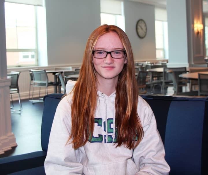 Cathleen &quot;Katie&quot; O&#x27;Shea of Rye, a seventh grade student at Convent of the Sacred Heart, won a Gold Key Scholastic Writing Award. She was honored on Sunday during a ceremony at Manhattanville College.