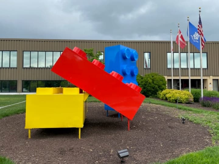 The outside of LEGO&#x27;s Enfield office