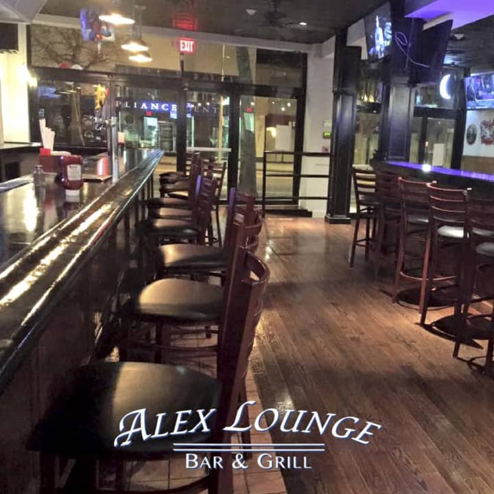 Alex Lounge Bar &amp; Grill is a local favorite for drinks in White Plains.