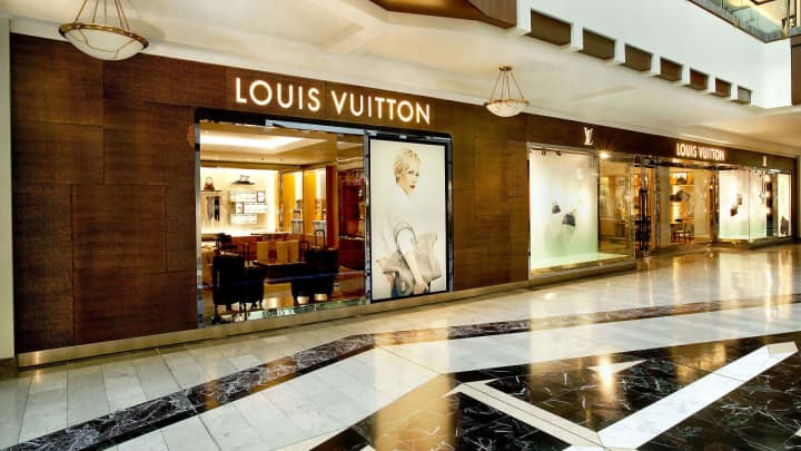 Louis Vuitton at Riverside mall in Hackensack.