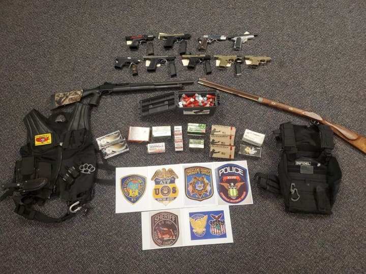 A Rockland County man is facing weapons charges after a multi-agency investigation led to the discovery of ghost guns and weapon silencers.