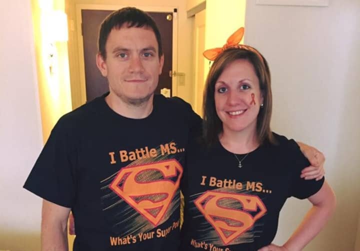 Siblings Chris and Lyndsay Wright of West Milford have both been diagnosed with multiple sclerosis.