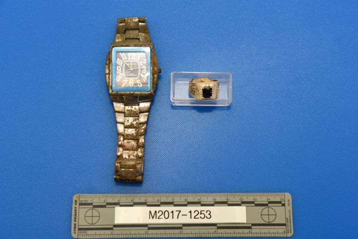 A watch and ring were among the skeletonized remains found in Yonkers.