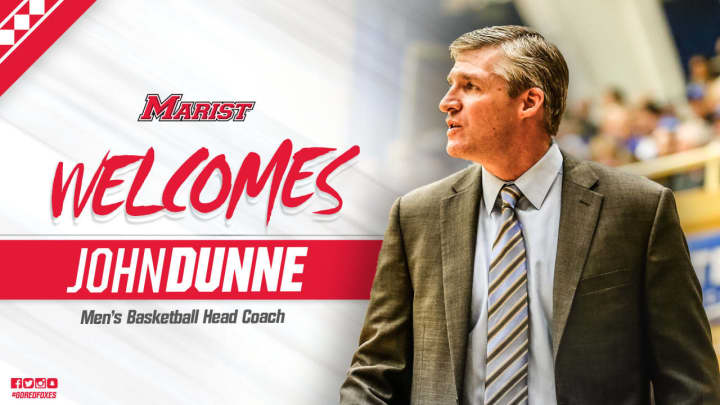 John Dunne has been hired to lead the Marist men&#x27;s basketball team.