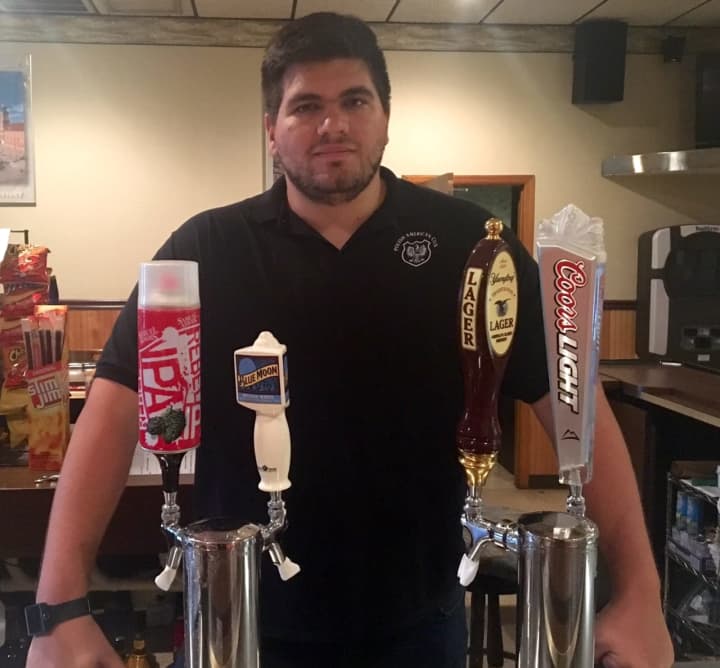 In addition to running events, Shabunia, 30, tends bar at the PACC