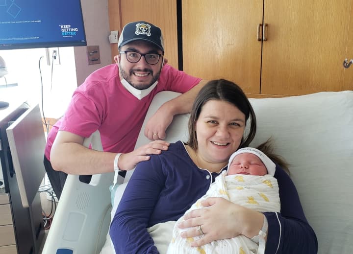 Baby boy Oliver Grayson Corrado, was born to parents Chelsea and Matthew Corrado, at 2:08 a.m., at Hackensack Meridian Jersey Shore University Medical Center.&nbsp;