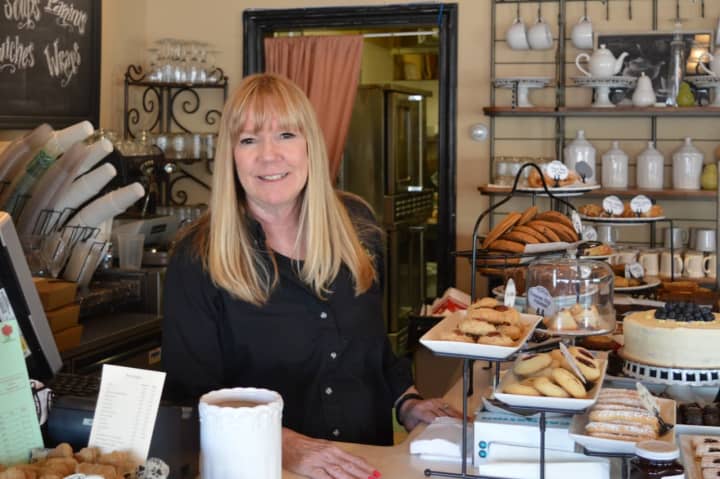 Maureen Heller of Wyckoff owns La Vie En Rose Bakery Café in Waldwick.
