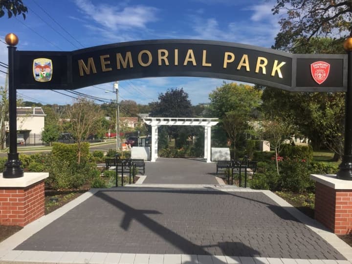 Danbury will dedicate Memorial Park in honor of police officers and firefighters who gave their lives in the line of duty.