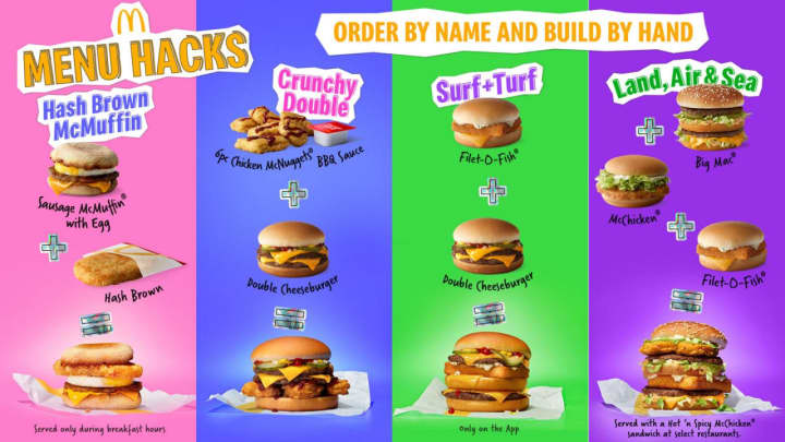 McDonald&#x27;s has announced some new fan-inspired &quot;hacks&quot; will soon be added to the fast-food chain&#x27;s menu.