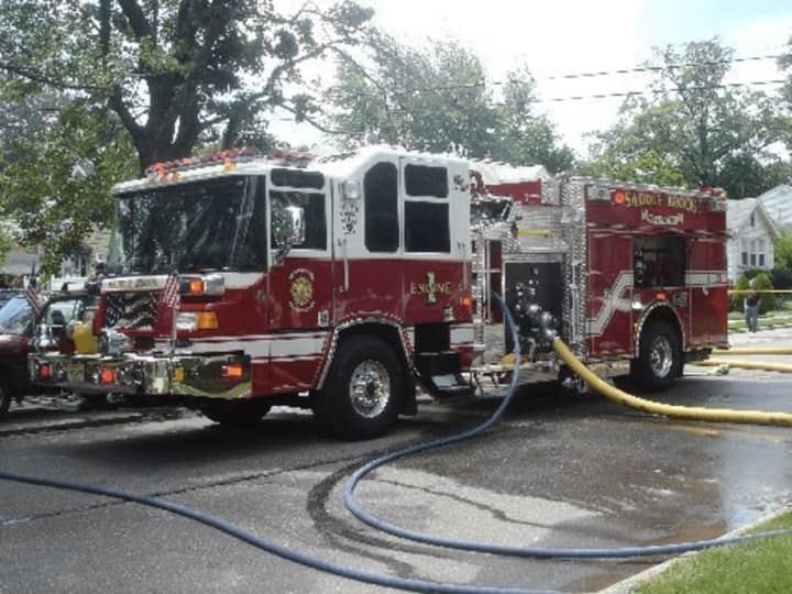 Firefighters responded to a Saddle Brook fire.