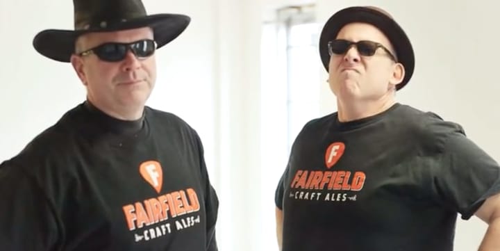 Mike Borruso and Joe Bow made a blues-inspired video for their Kickstarter campaign, for Fairfield Craft Ales.