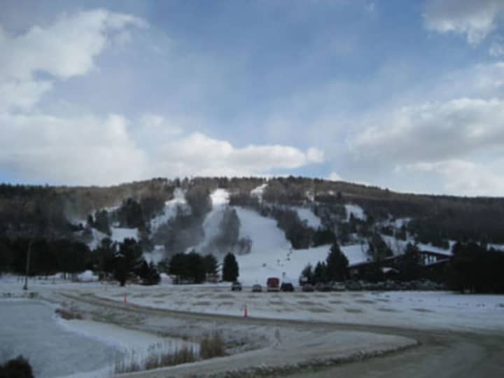 A woman from Brookfield died after she collided with another skier at the Mohawk Mountain Ski Area in Cornwall late Saturday.