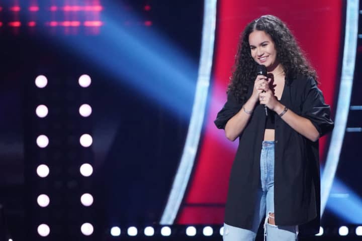 Olivia Reyes of Teaneck competes on NBC&#x27;s &quot;The Voice.&quot;