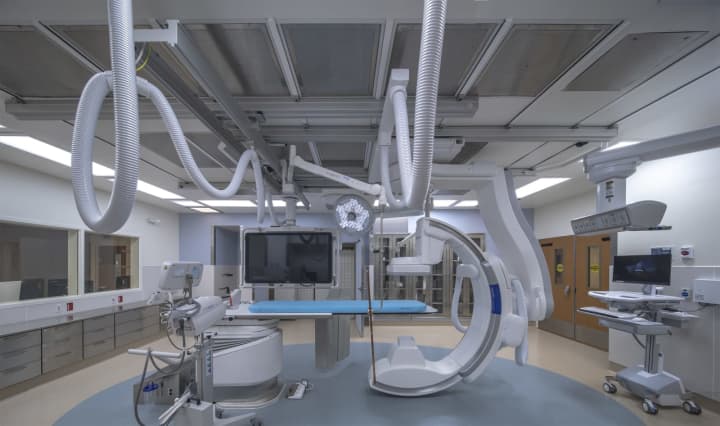 Northern Westchester Hospital’s Cardiac Catheterization Lab at the Seema Boesky Heart Center.