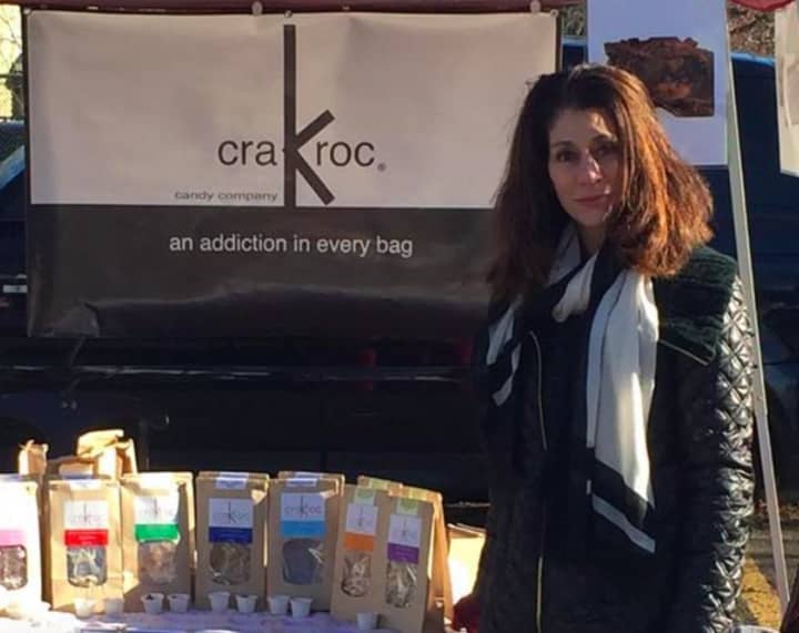 Nancy Collier makes and sells Crakroc candy, raising funds for those battling addictions.