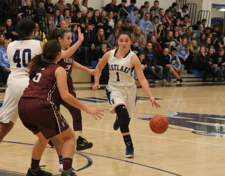 Lohud named Westlake High School varsity basketball player Natalie Alfieri Player of the Week.