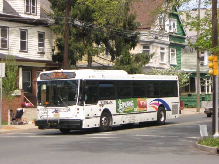 A woman was in critical condition after she was struck by an NJ Transit bus in Orange Thursday.