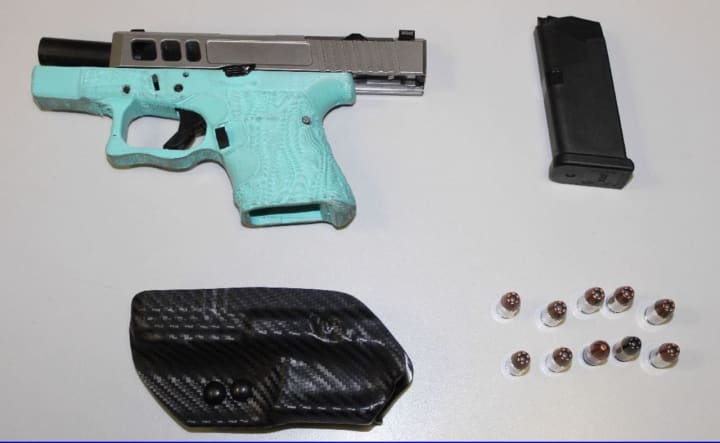 A 26-year-old Worcester man was arrested on Saturday, May 20, with a loaded, partially 3D-printed pistol inside his car, police said.