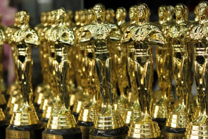 Academy Awards (Oscars) trophies.