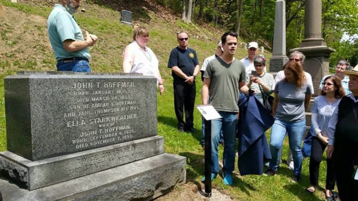 Senator David Carlucci recently announced he had obtained a $20,000 grant to help create the Dale Cemetery sHeritage Trail.