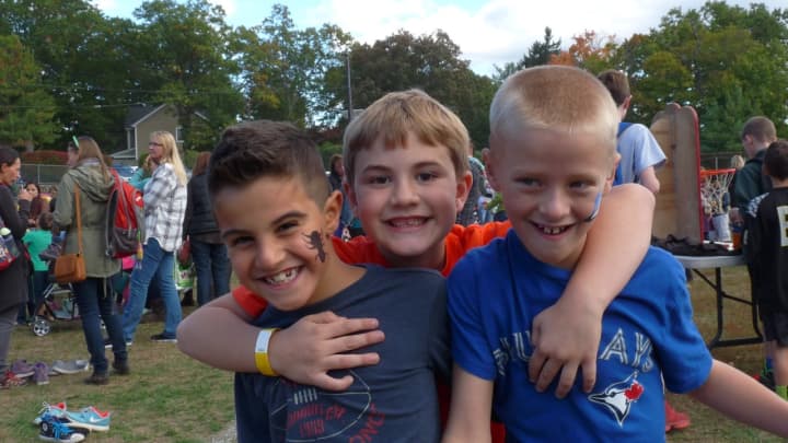 Friends and fun were on hand at Harvest Fest in Midland Park. 
