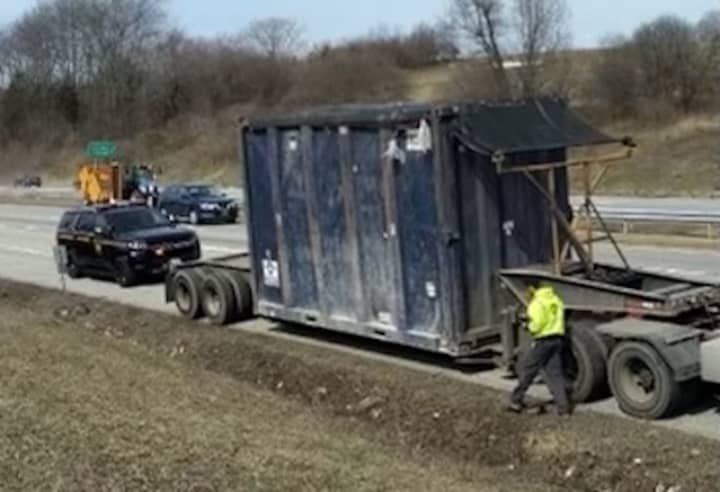 State police are cracking down on garbage haulers who are depositing large amounts of garbage on Route 17 in Orange County.