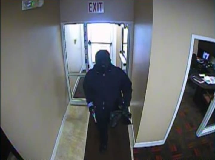 An image of the Pound Ridge KeyBank branch robbery suspect.