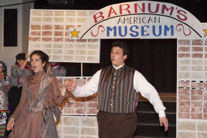 The cast of St. Catherine&#x27;s Players&#x27; production of &quot;Barnum&quot; rehearses for a production earlier this years. The theater group will have auditions for &quot;Peter Pan&quot; beginning Nov. 30.