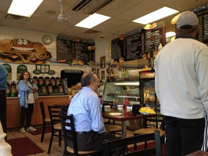 Hungry customers are offered an embarrassment of rich foods -- and low-calorie, healthier goodies -- at Pauli&#x27;s Deli and Bagels in Norwalk.