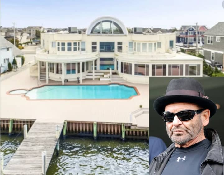 Joe Pesci and his former $5 million bayfront mansion in Ocean Couinty.