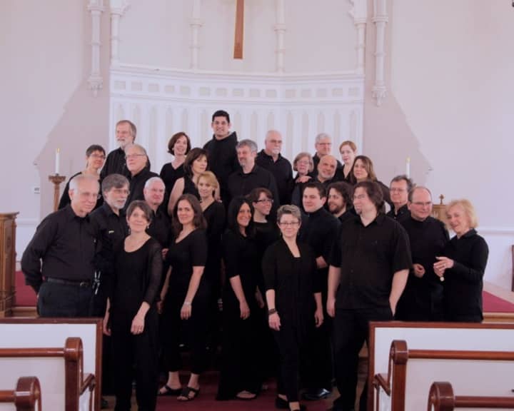 The Charis chorus features 38 men and women from Westchester and Fairfield counties 