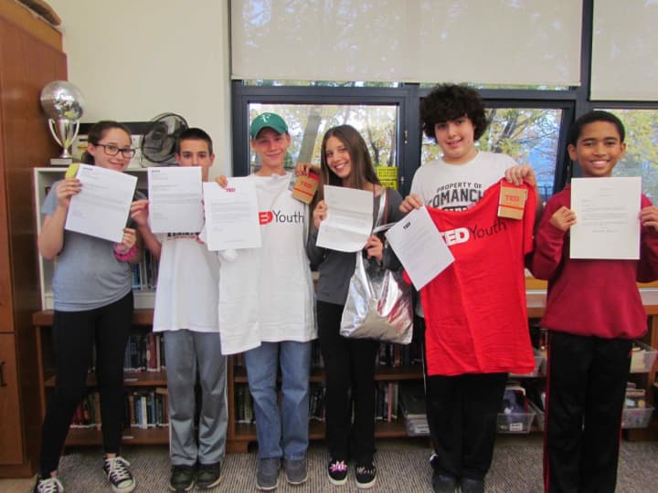 After creating public service announcements in their English class last year, six Irvington Middle School eighth-graders received letters commending them for their efforts. One student received a letter from first lady Michelle Obama.