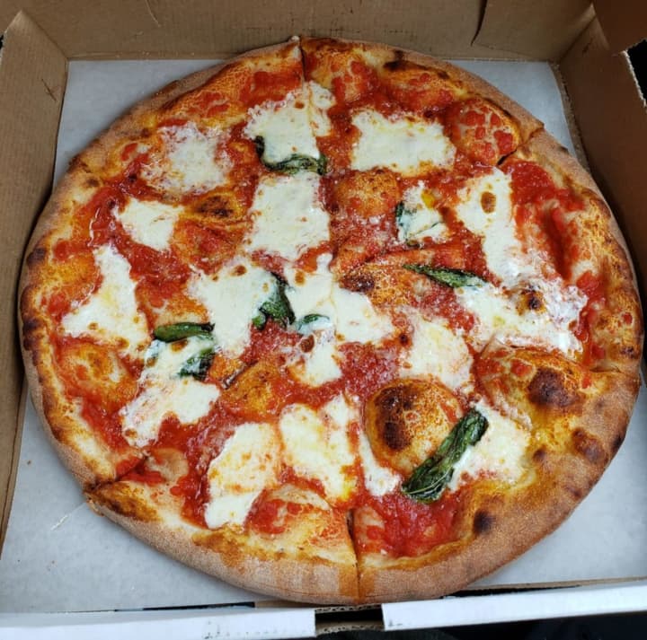 Pizza from Saverio&#x27;s Authentic Pizza Napoletana
