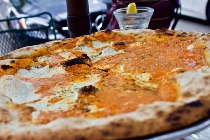 Pizza from Grimaldi&#x27;s Pizzeria