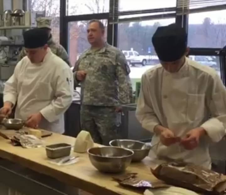 Dutchess BOCES culinary students were challenged Wednesday to create tasty dishes using military MRE (meals ready to eat). 