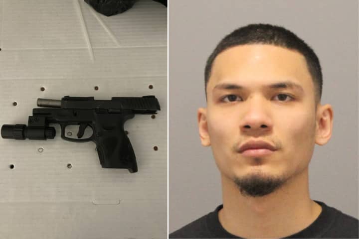 Raymond Colon, age 29 was allegedly found with a&nbsp;loaded black Taurus 9mm semi-automatic handgun in his car.&nbsp;&nbsp;