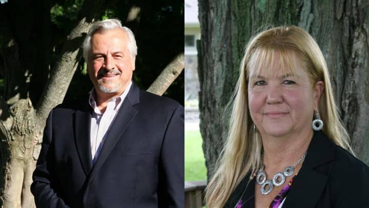 Neil Martin (left) is challenging Beekman Supervisor Barbara Zulauf (right). The race is among several contested ones in eastern Dutchess.