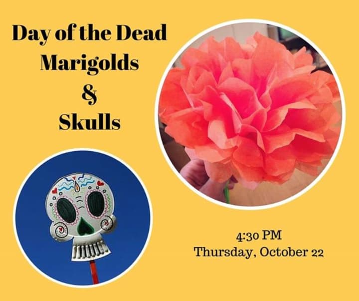 Red Hook Library&#x27;s latest Crafternoon event will celebrate the Day of the Dead on Oct. 22.