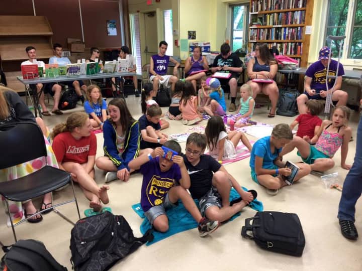 <p>Starr Library hosts a Rhinebeck Rec Camp program on composting last week.</p>